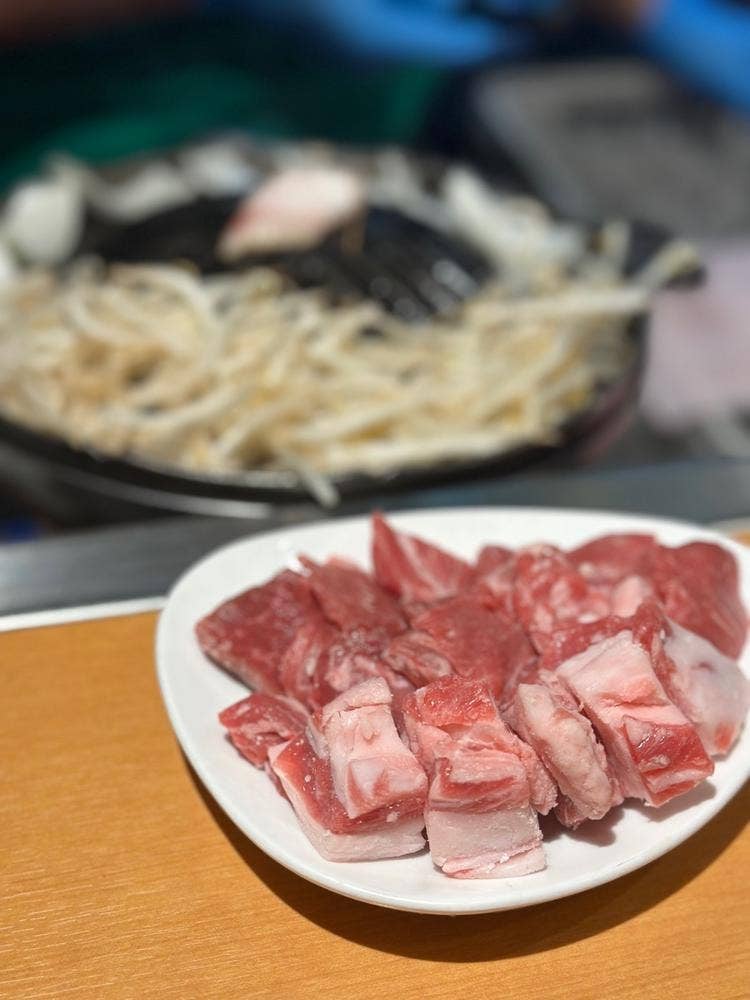 ジンギスカン 羊飼いの店 いただきます。