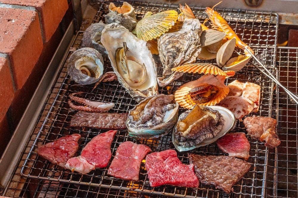 かき焼き おみやげ村