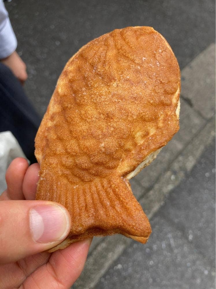 はみだしたいやき