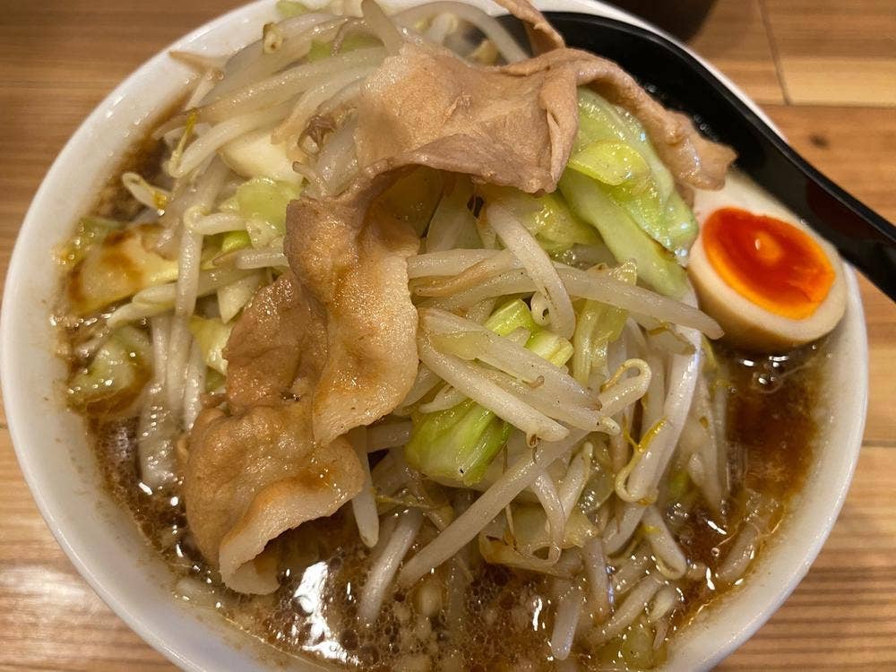 男のラーメン 針中野 団長 改