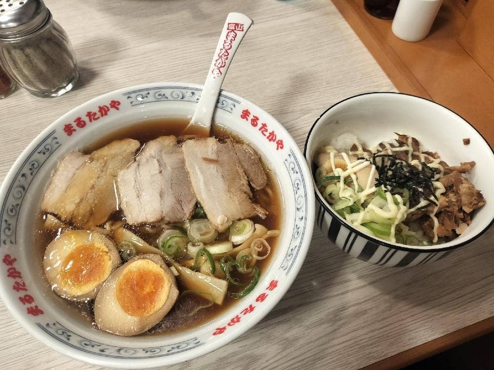 富山のラーメン まるたかや 赤田店