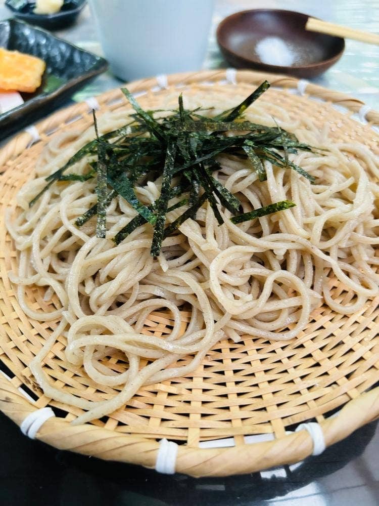 石臼挽 蕎麦 東間