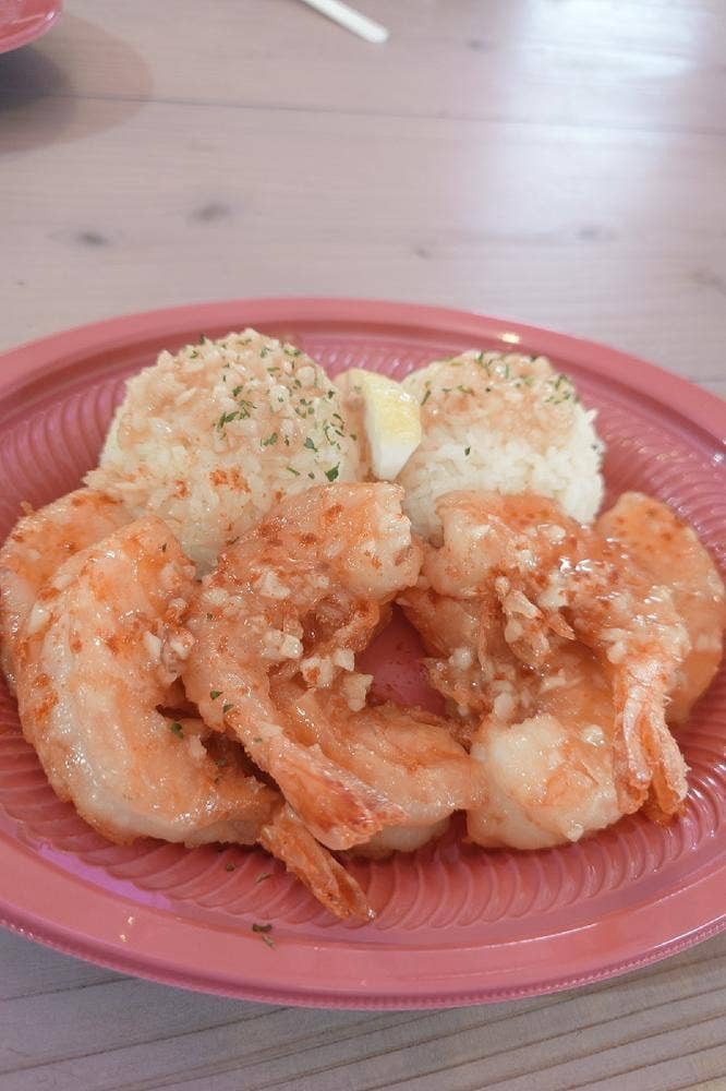 THE GARLIC SHRIMP