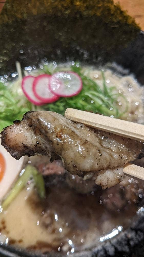 鶏そば炭や立川若葉町店