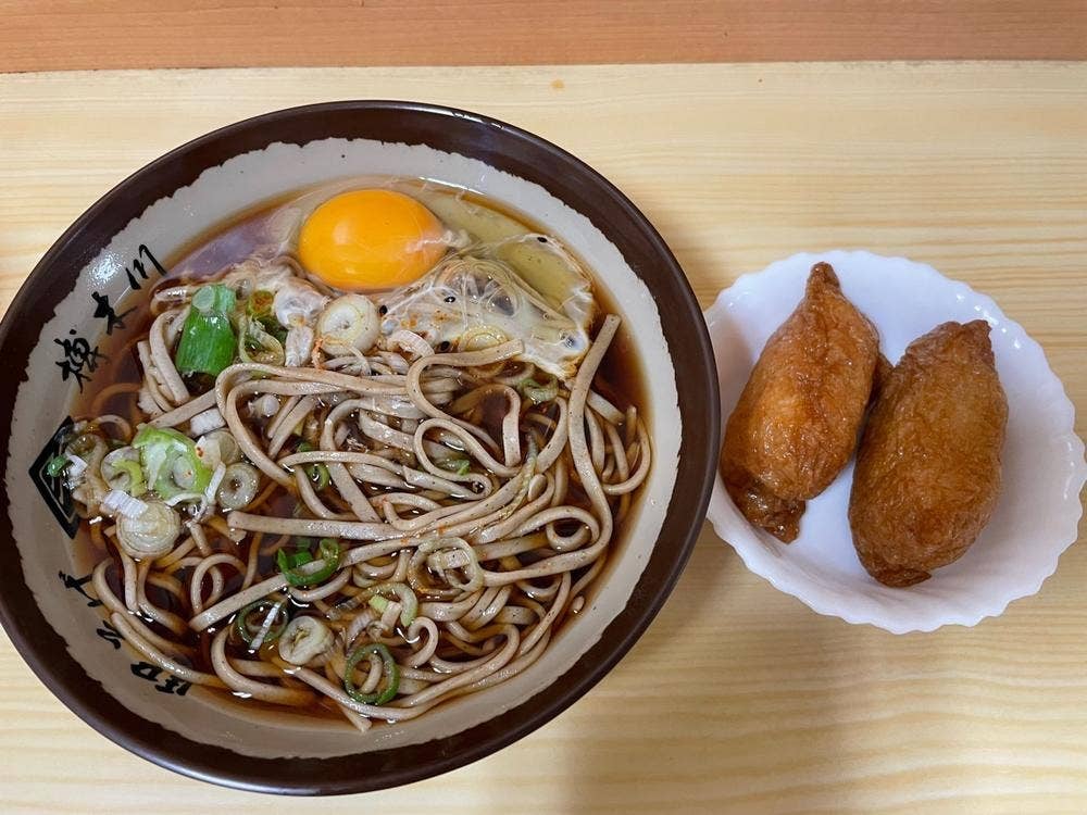 駅そば 榑木川 松本駅店