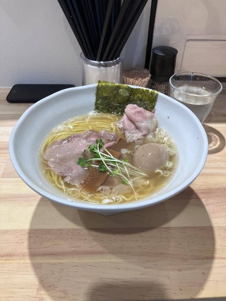二代目煮干しラーメン まるにぼ 湯田温泉店