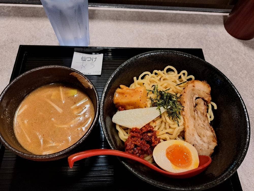 味噌つけ麺麺場田所商店