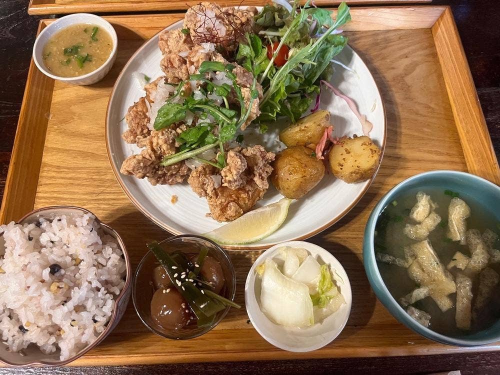 麦と米