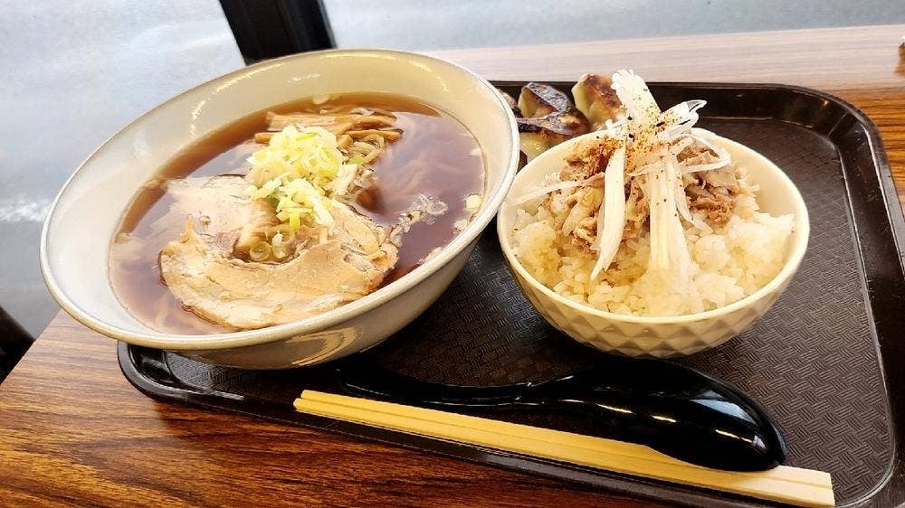 ラーメン 味の駅 道の駅鳥海ふらっと