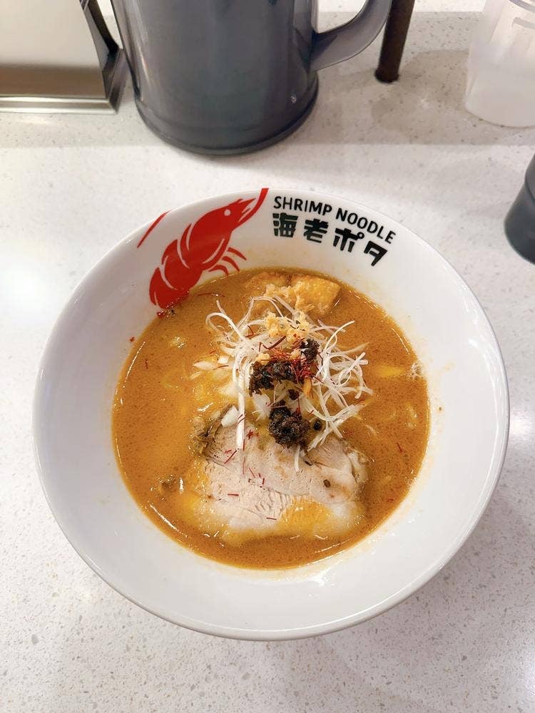 SHRIMP NOODLE 海老ポタ 新橋