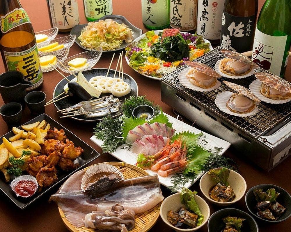 海鮮炉ばた×地酒 てんきゅう 石橋
