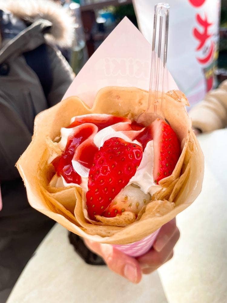 マリオンクレープ 浅草花やしき店