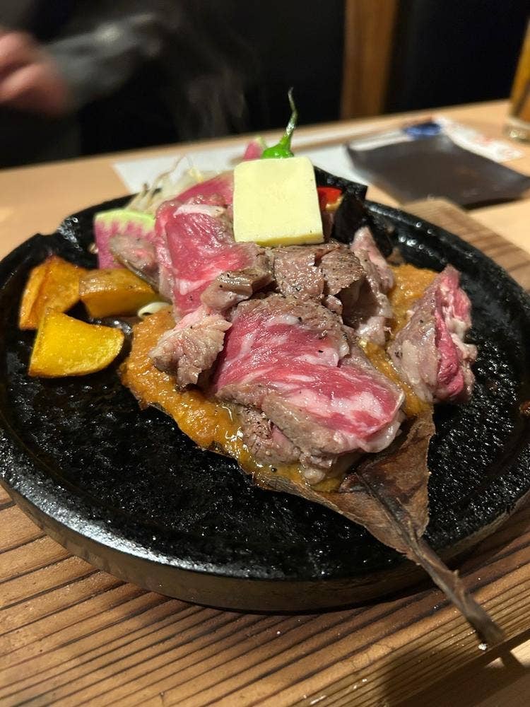 夜景 個室 肉割烹 牛若丸 梅田店
