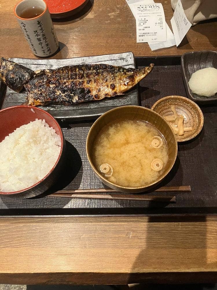 炭火焼干物食堂 越後屋 竹千代