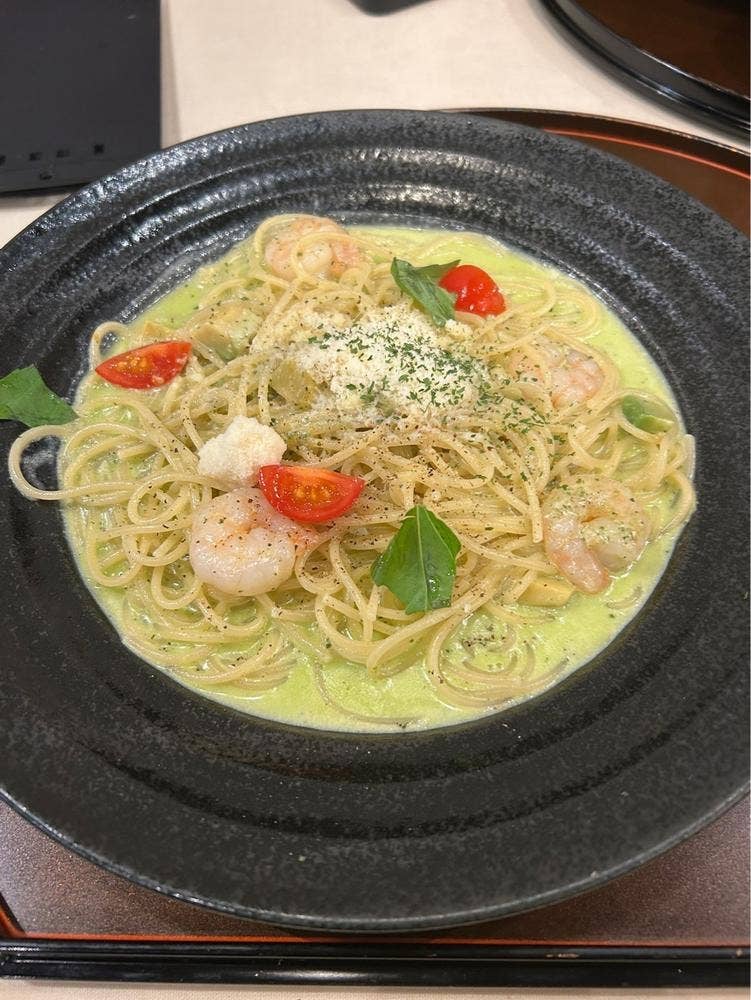 パスタの釜