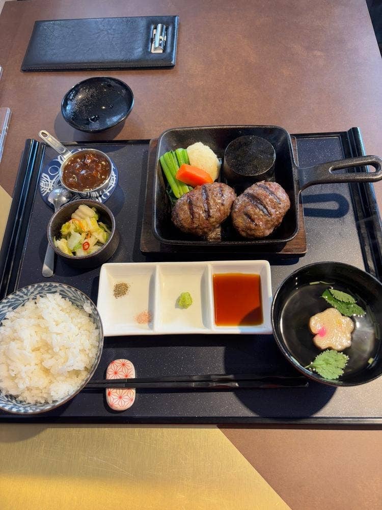 ハンバーグ かしわ野