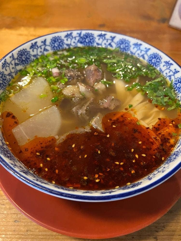 蘭州拉麺 一天一面