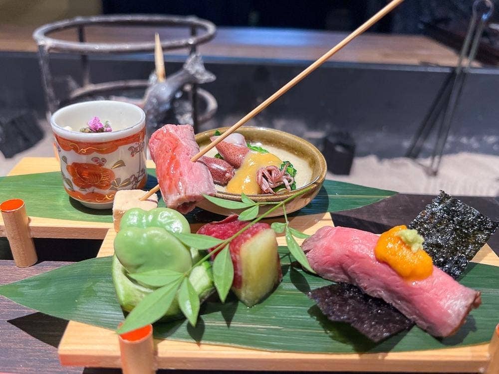 神楽坂 囲炉裏焼肉 祇園