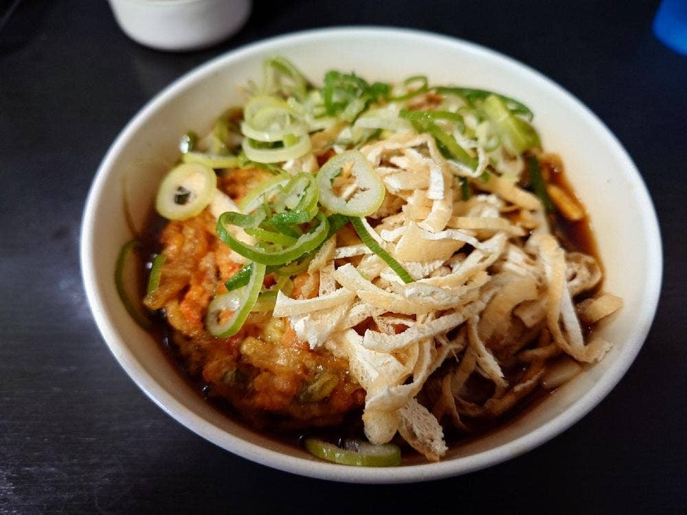 うどん そば 壺屋 豊川駅