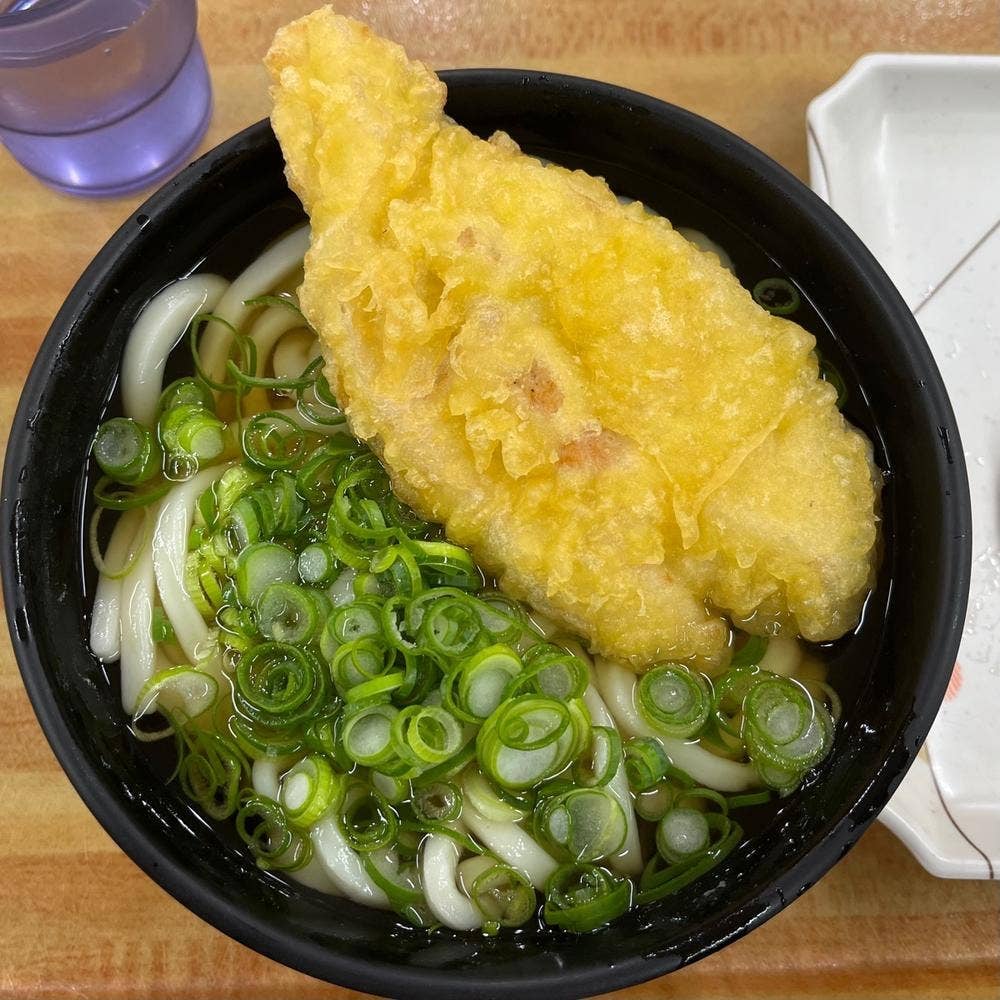 セルフうどん あなぶき家 津田の松原SA 上り線うどんコーナー