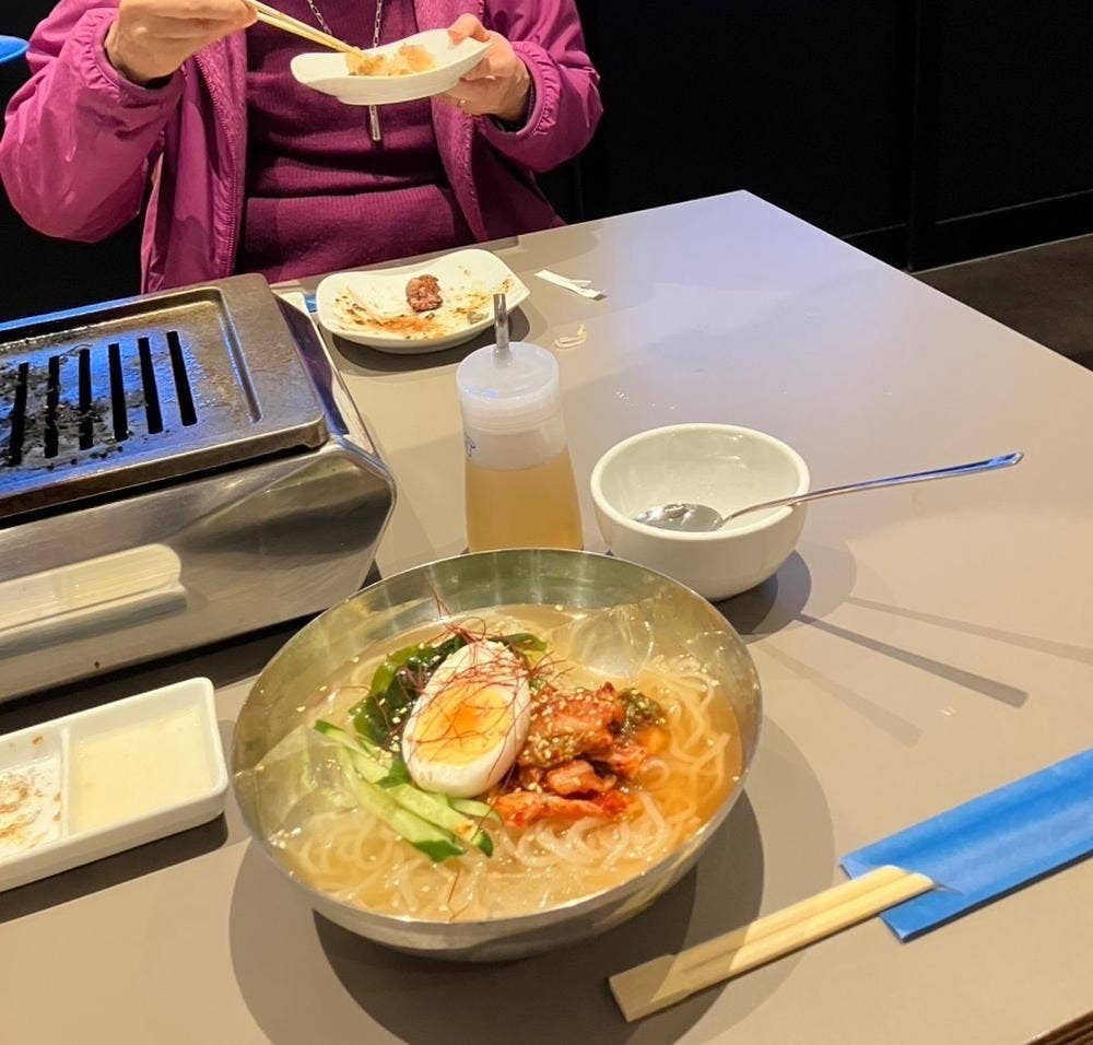 焼肉かける