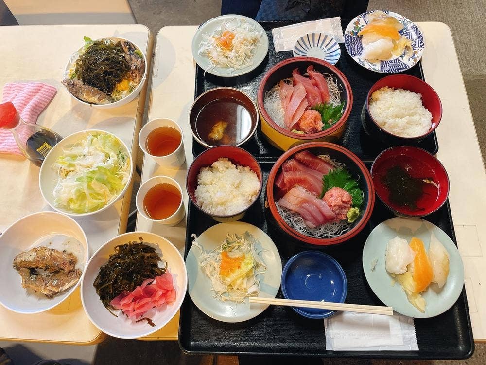 食事 魚市場 土浦魚市場