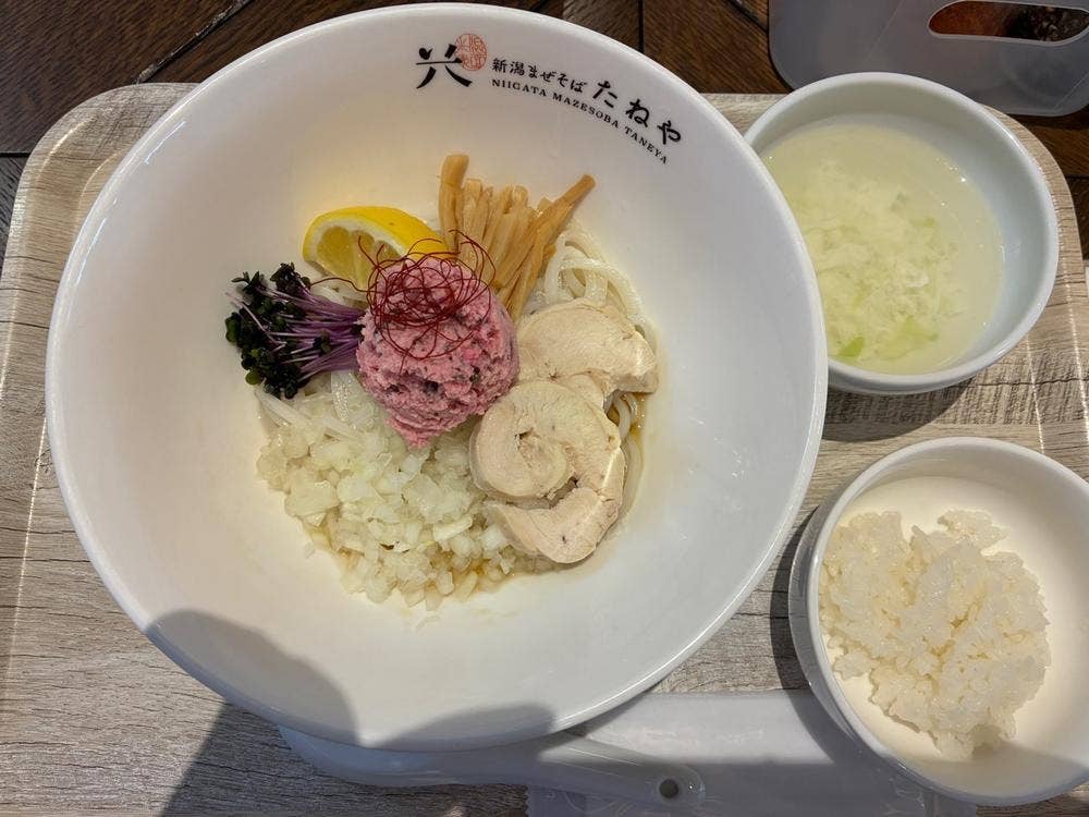 新潟まぜそば たねや 新潟万代店
