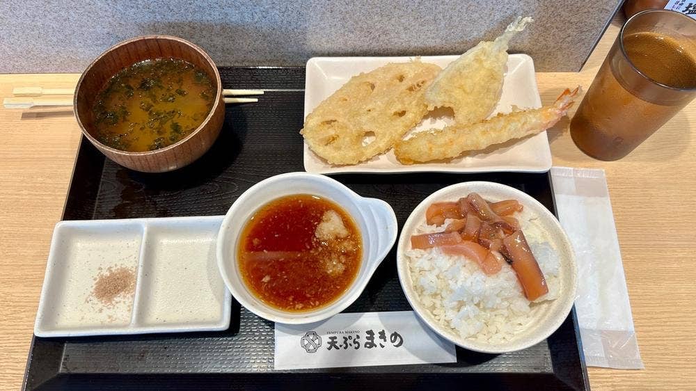 天ぷら定食 まきの 堺鳳店