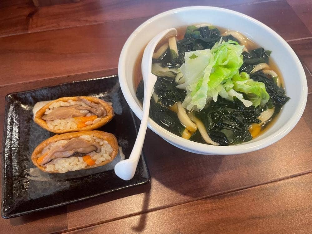自家製麺 うどんの月見