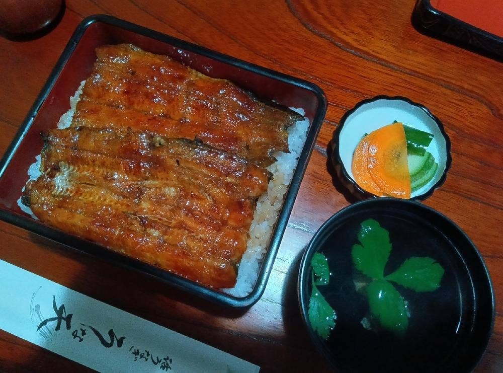 活うなぎ うな天