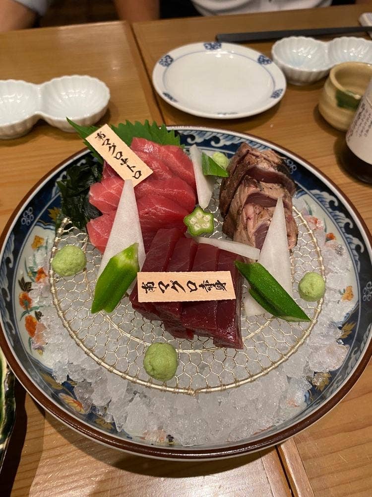 マグロ 日本酒 光蔵 名駅