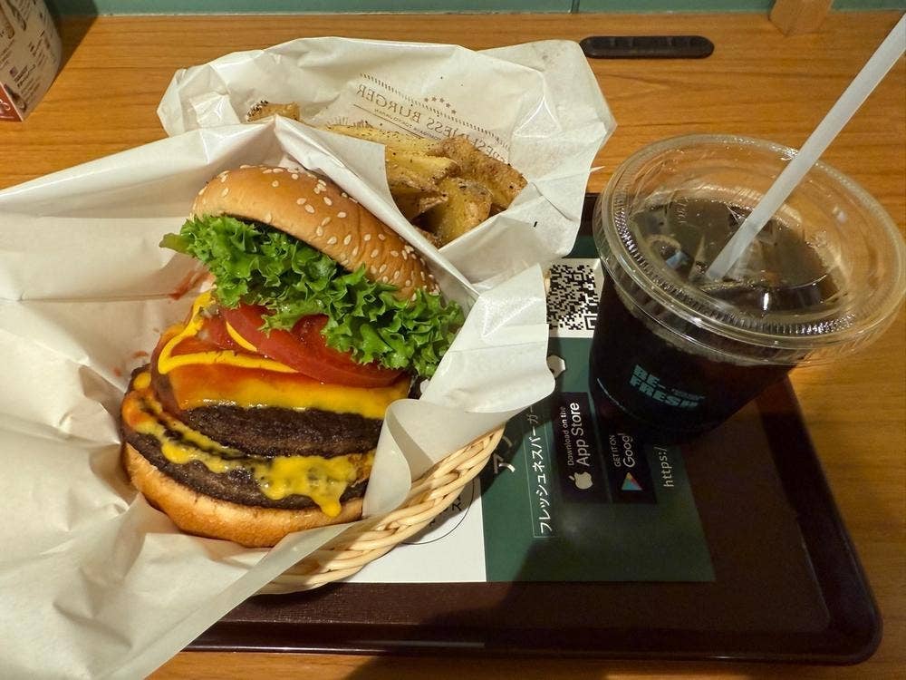 フレッシュネスバーガー 千葉中央店