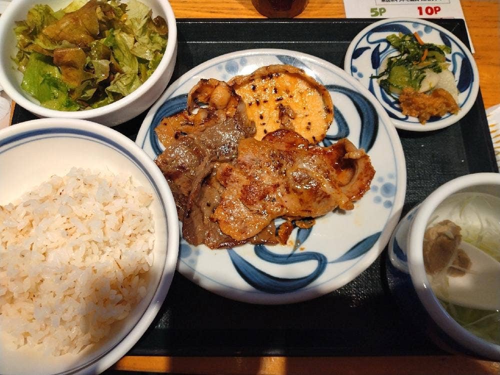 牛たんとろろ麦めし ねぎし 菊水ビル店
