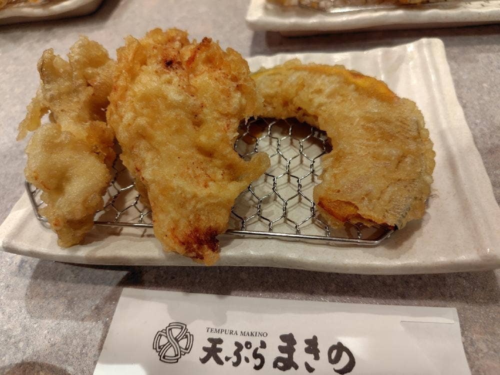 天ぷら定食 まきの イオンモール大阪ドームシティ
