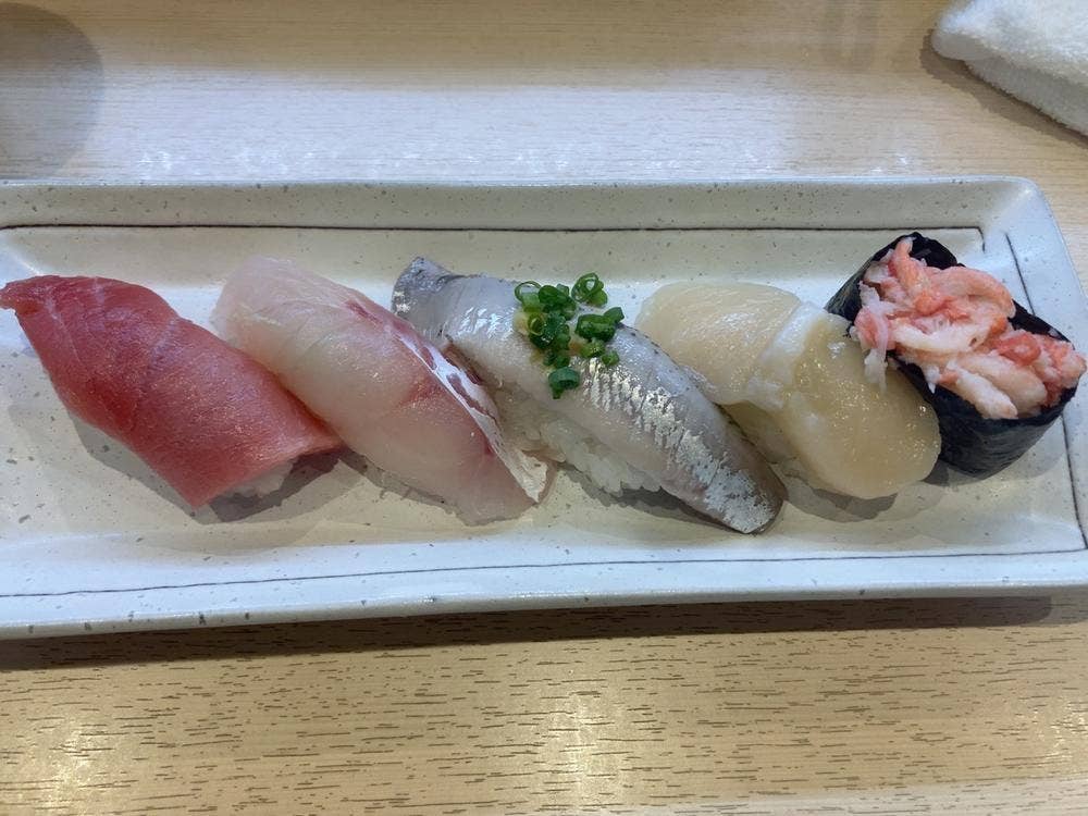 佐渡廻転寿司 弁慶 万代シティ店