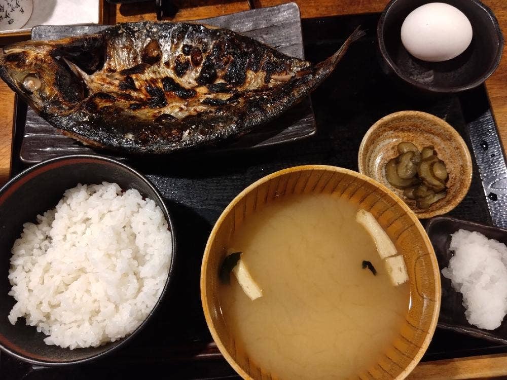 炭火焼干物定食 しんぱち食堂 渋谷店
