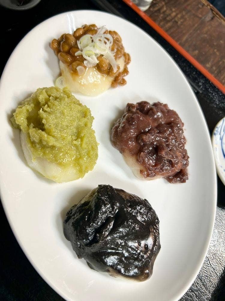 峠の力餅の峠の茶屋