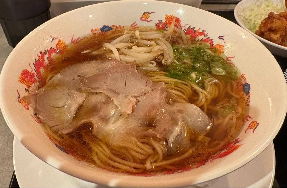 天津飯と米焼売