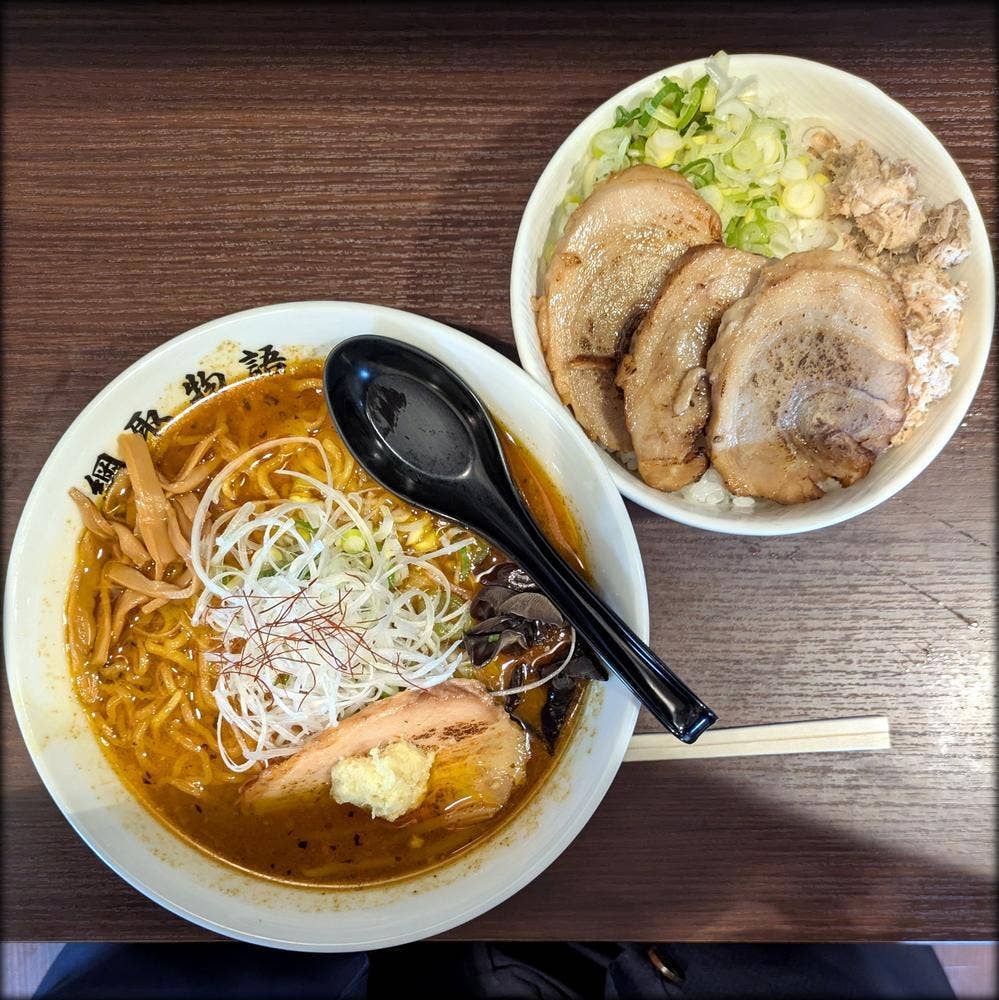 麺部屋 綱取物語 白石店