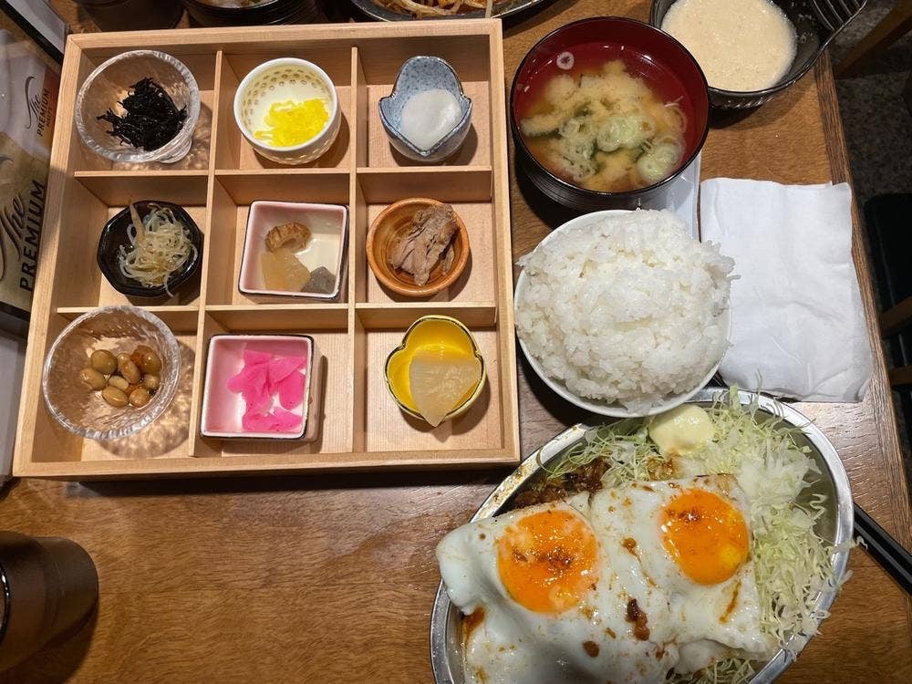 幸せの叉焼生姜焼き肉