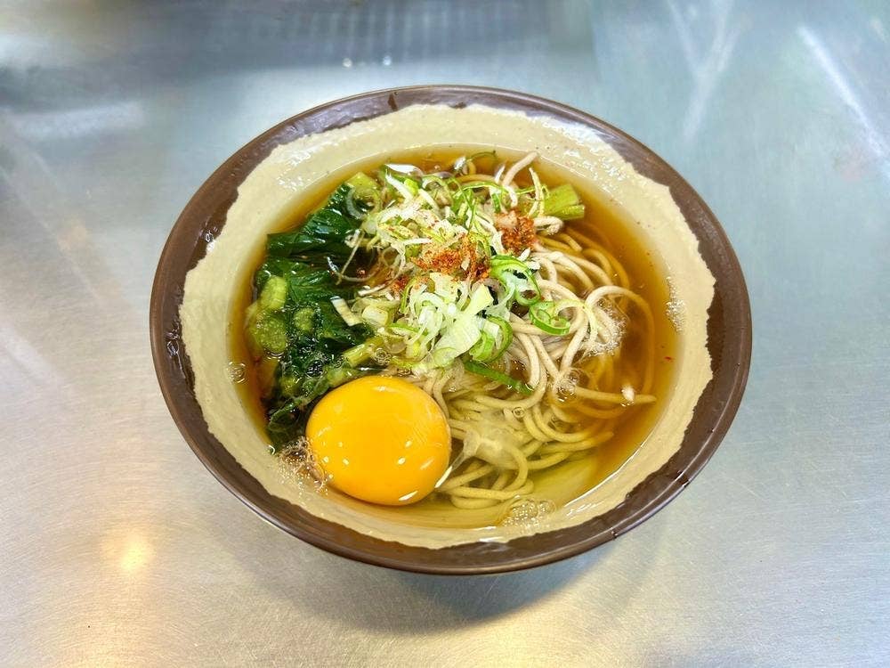 JR長野駅 新幹線 そば店