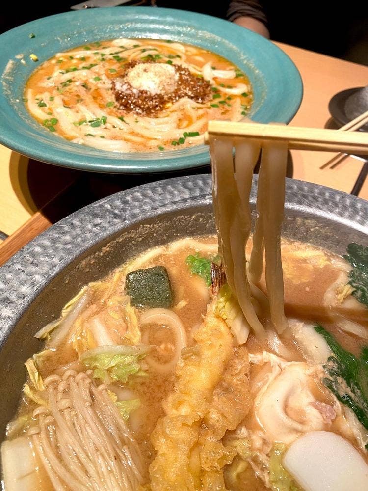 おいしいおうどん つるとんたん BIS TOKYO