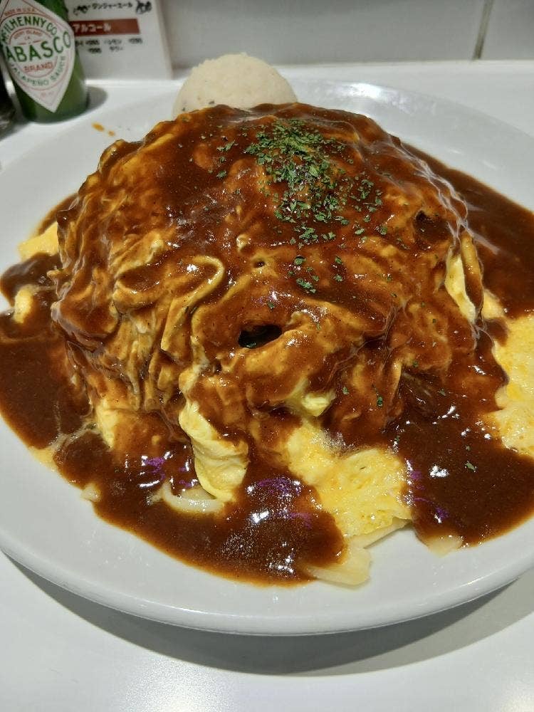 男のオムライス EGG BOMB