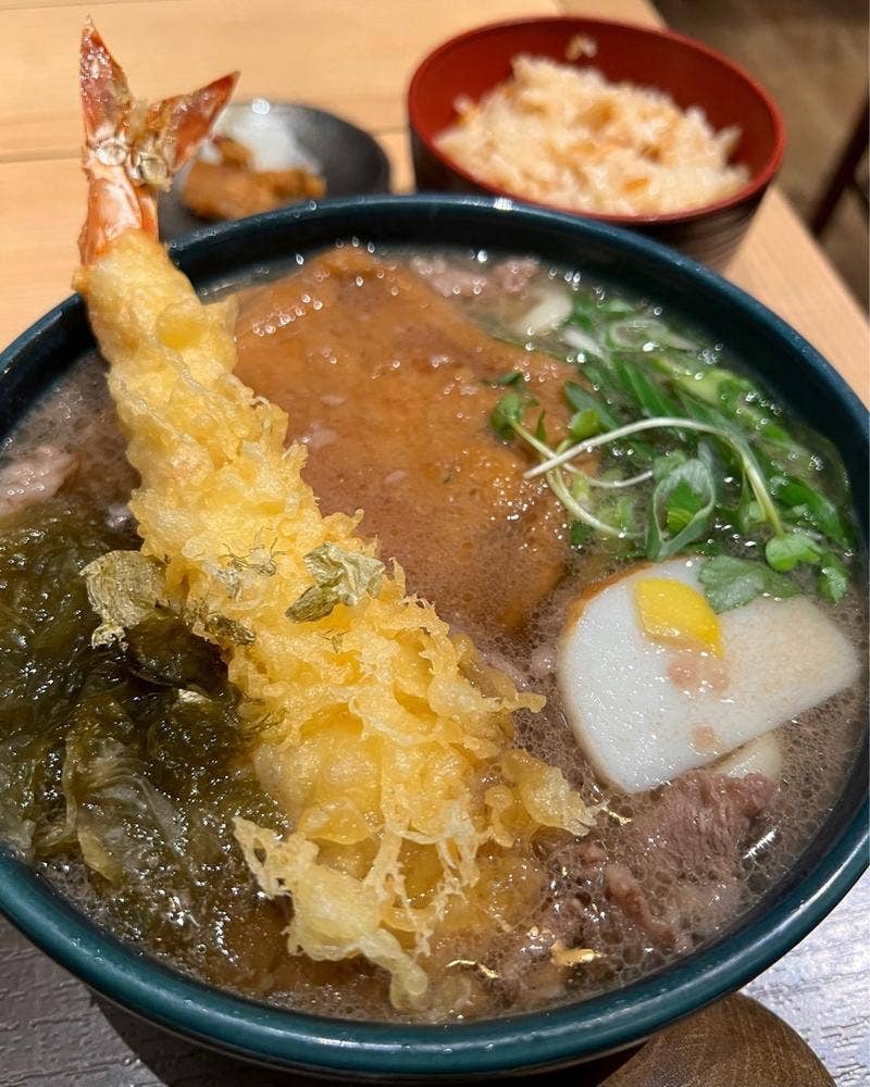 天然大海老天丼・自家製おうどん 白狐 なんばシティ店