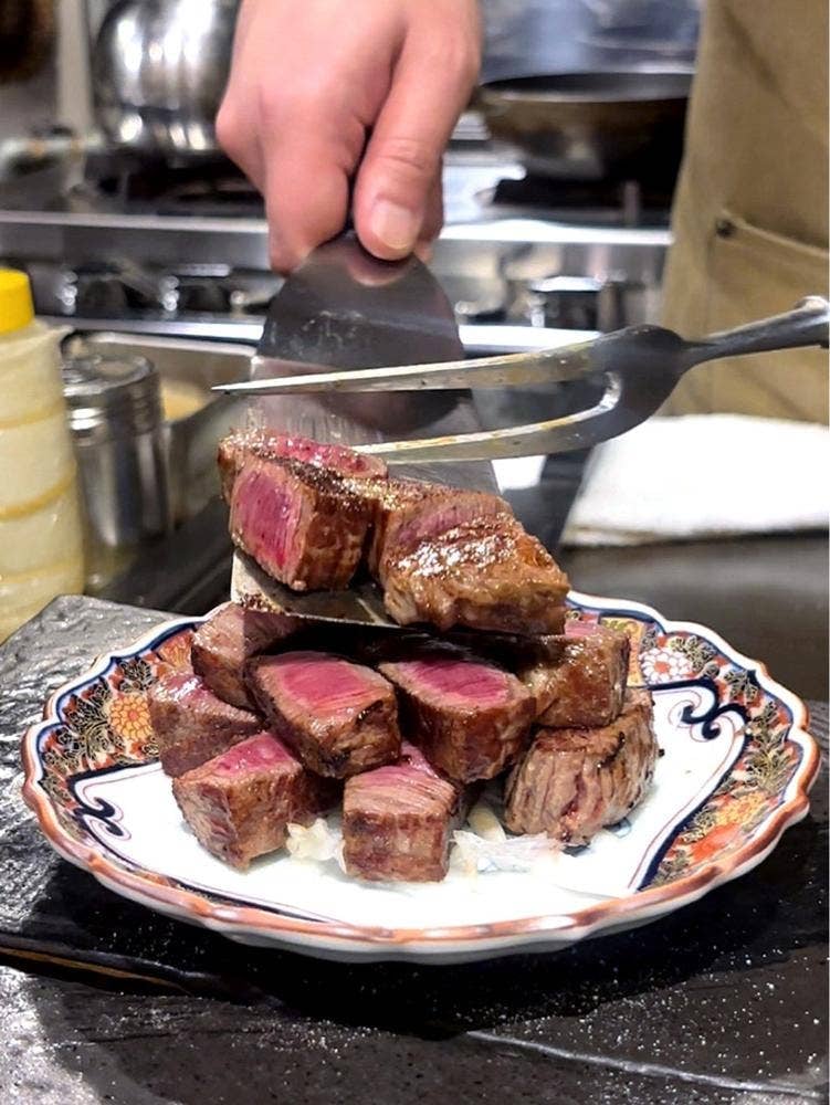 鉄板焼 銀の裏