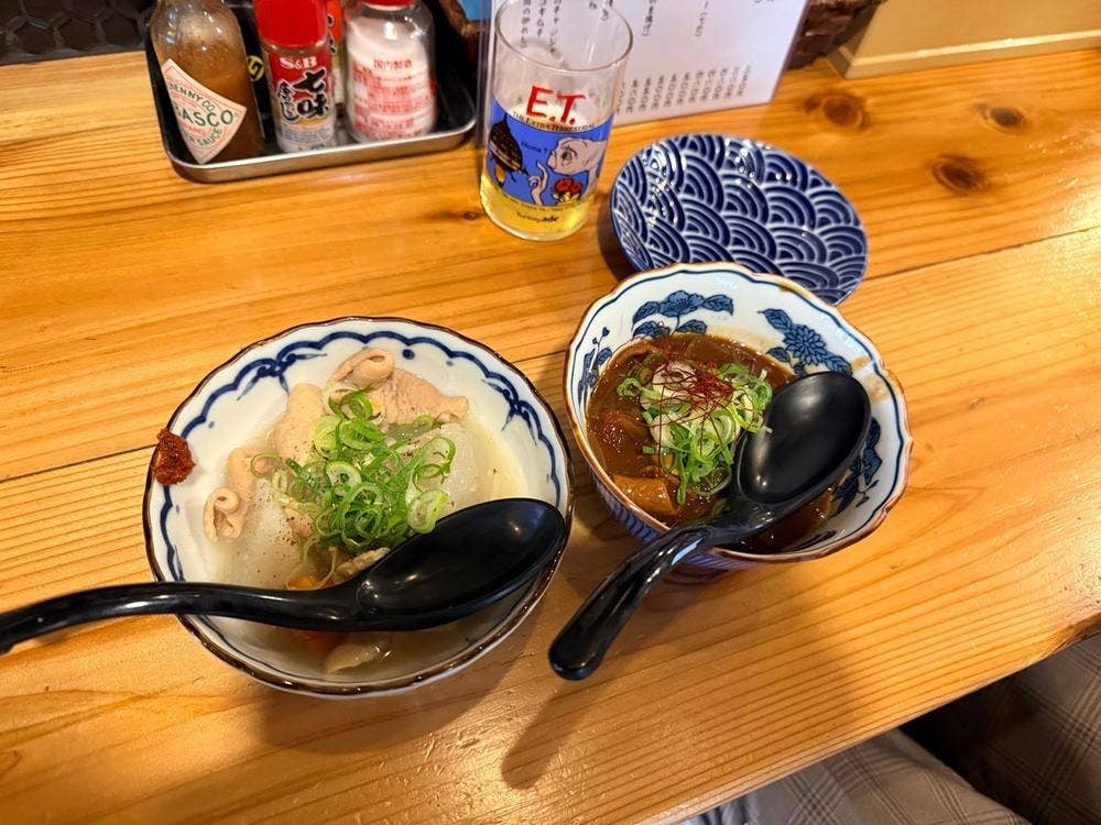 もつ煮と白めし 回向