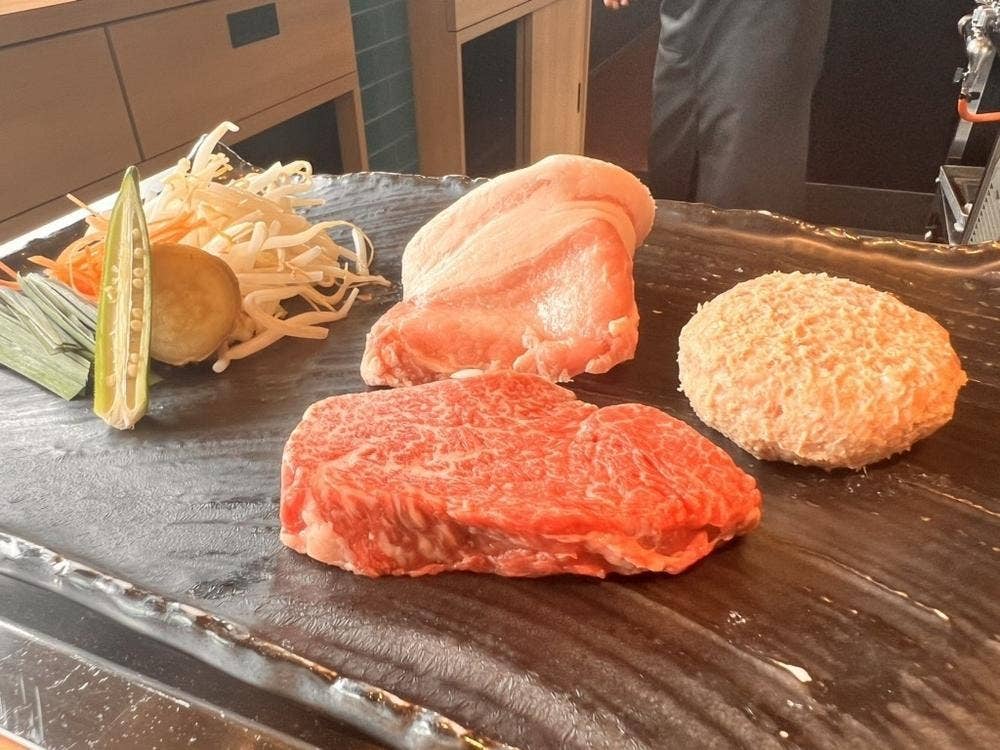 宮古牛 鉄板焼 ユキシオステーキ