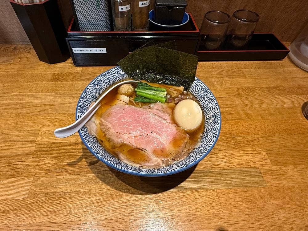 鶏節麺かびら