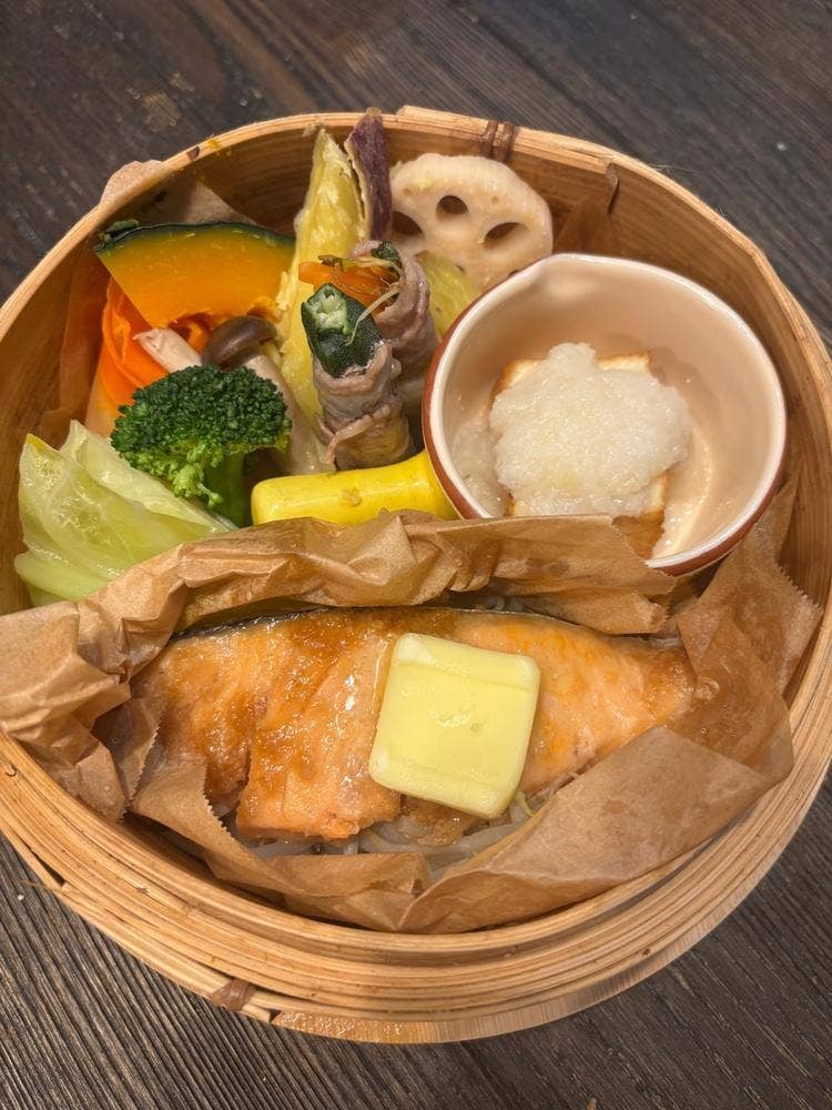 せいろランチ蒸しふく／居酒屋ふく
