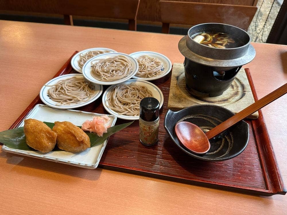 皿そば 文楽 姫路駅南店